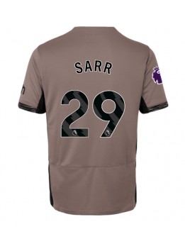 Tottenham Hotspur Pape Matar Sarr #29 Ausweichtrikot für Frauen 2023-24 Kurzarm